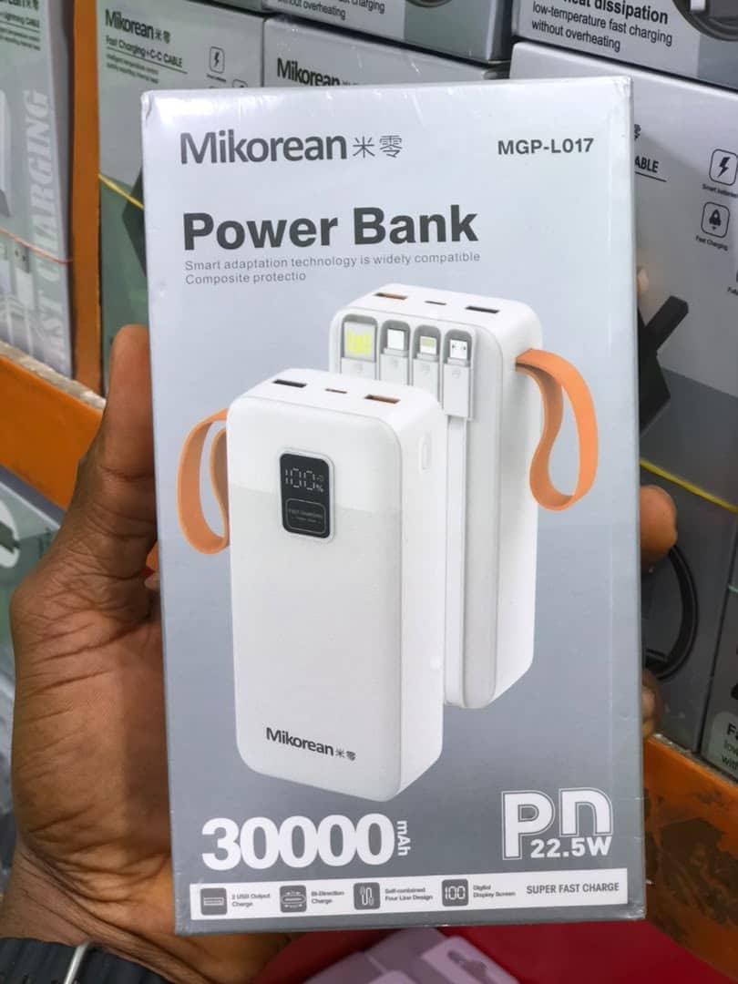 Mikorean MGP-L017 30,000mAh Power Bank
