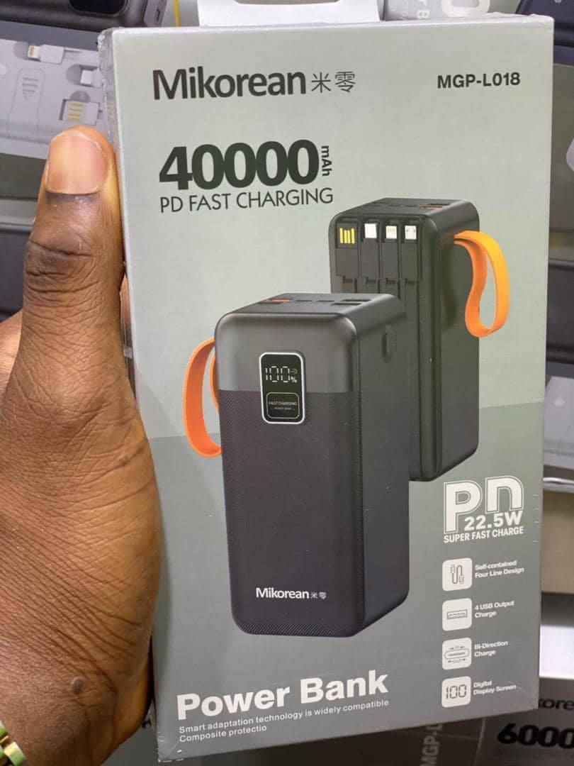 Mikorean MGP-L018 40,000mAh Power Bank