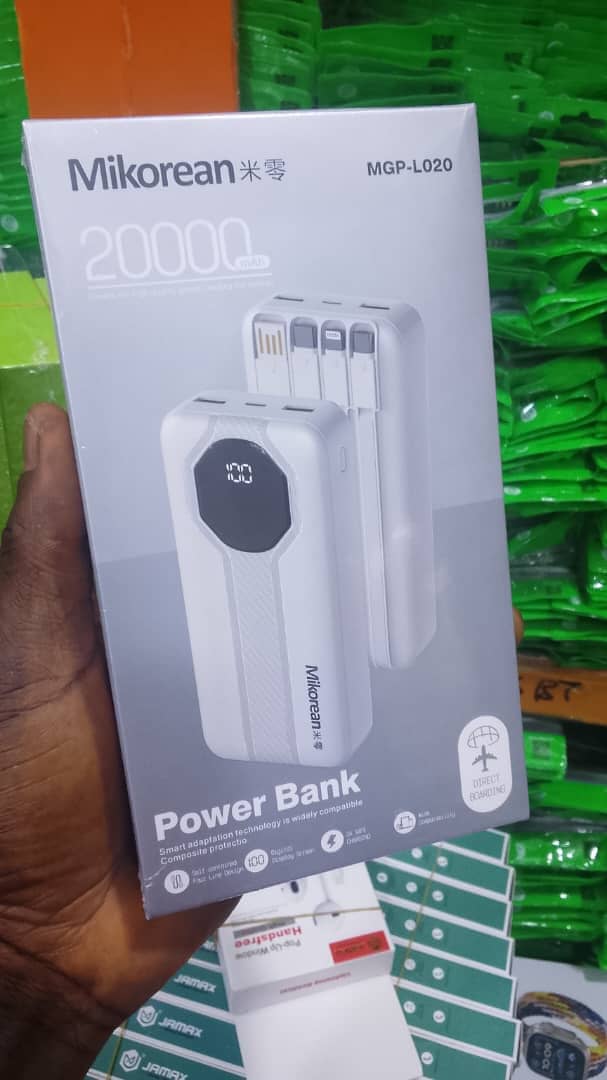 Mikorean MGP-L020 20,000mAh Power Bank