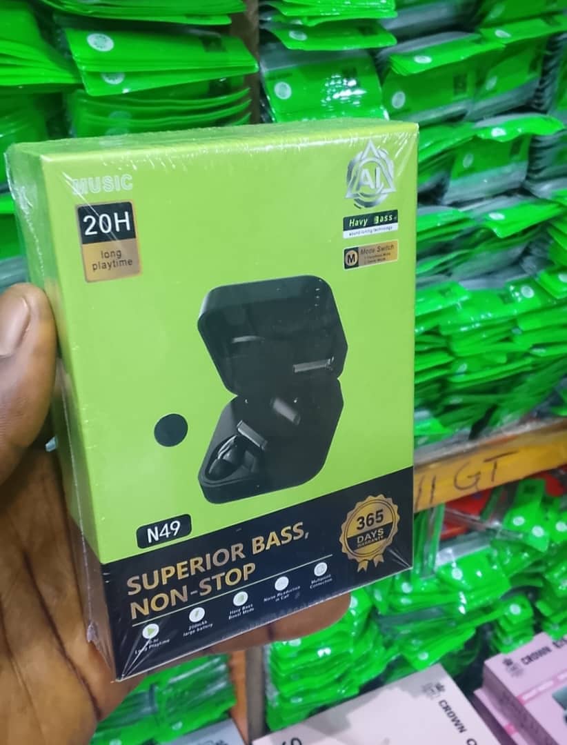 N49 Superior Bass Wireless Earbuds