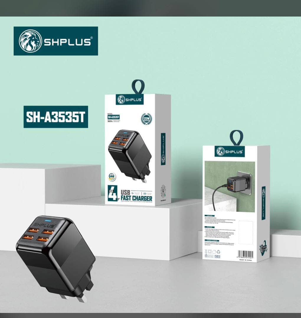 SHPLUS SH-A3535T USB Fast Charger